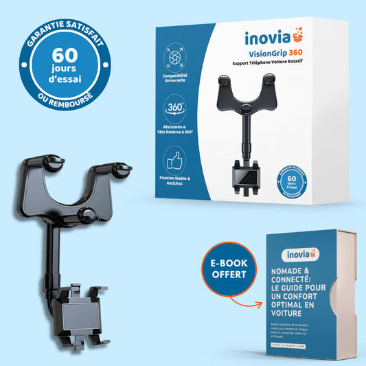 VisionGrip 360 - Support de téléphone pour voiture