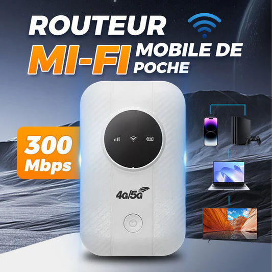 Routeur Wi-Fi Mobile 4G LTE de Poche