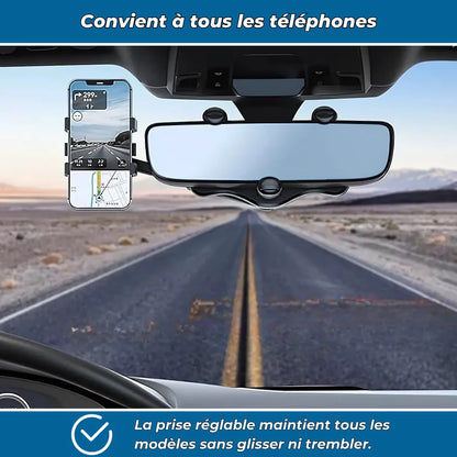 VisionGrip 360 - Support de téléphone pour voiture
