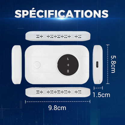 Routeur Wi-Fi Mobile 4G LTE de Poche