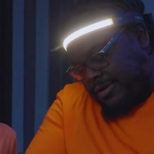 LAMPE FRONTALE LED, RECHARGEABLE